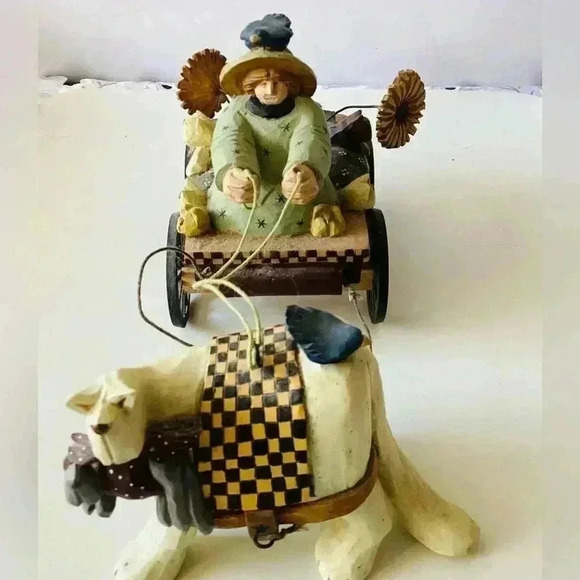 Rare WILLYRAYE STUDIO  Vintage ww2741 1999 "Kitty Delivery" Wagon - Picture 4 of 8